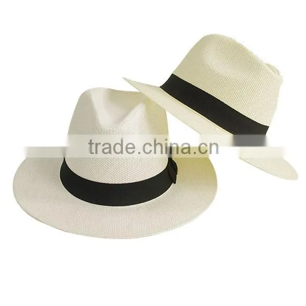 Cheap Men's Custom Panama Straw Hat photo-5