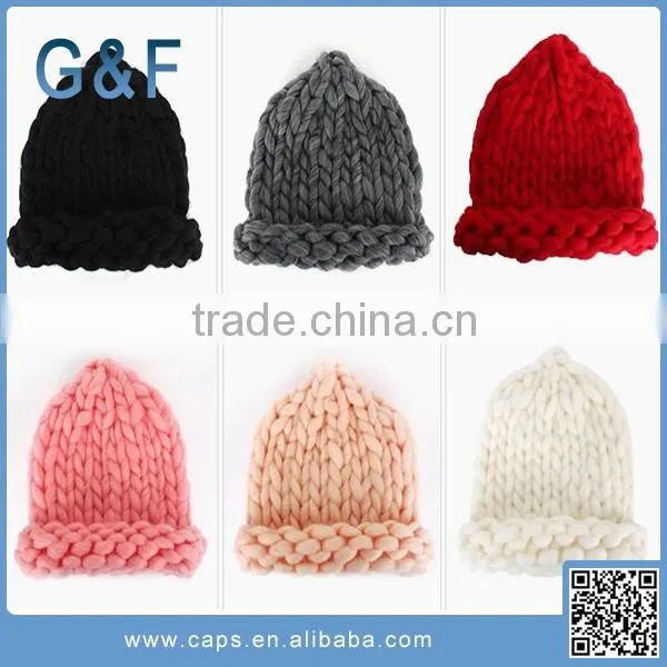 Korean Style Thick Yarn Loopy Cap photo-3