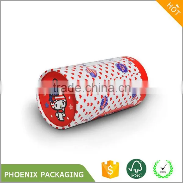 Decorative Cardboard Boxes Round Paper Cylinder Boxes Round Cardboard Boxes With Lids photo-2