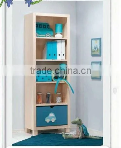 children room solid wood cabinet with wheels