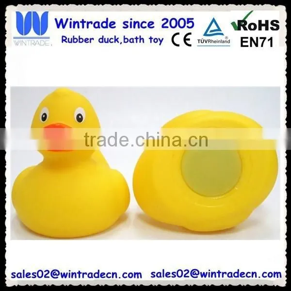 Plastic Material Yellow Weighted Pvc Duck for River Race