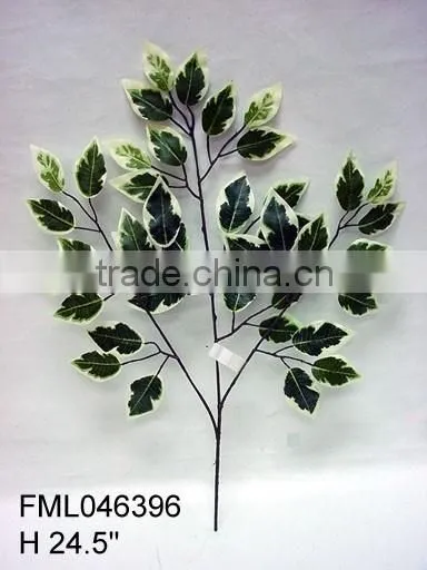 Wholesale Artificial Foliage H24.5" Green Artificial Ficus Leaves photo-2