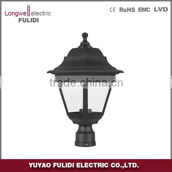 Outdoor Lantern Stand/plastic Outdoor Pillar Lamp/waterproof