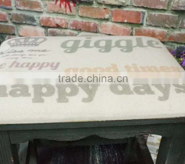 Vintage Wooden Stool photo-3