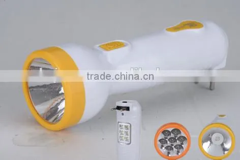 JA-1917 LED Rechargeable Flashlight With Side Light 6smd photo-3