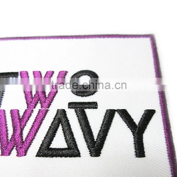 Factory Produced Unique Name Badge Embroidered Patch photo-3