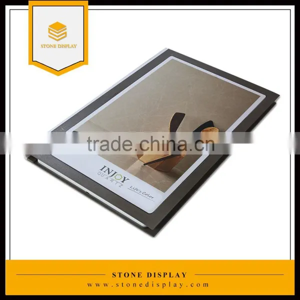 Plastic Material Quartz/ceramic Tile Display Book/sample Book/folder/case/box