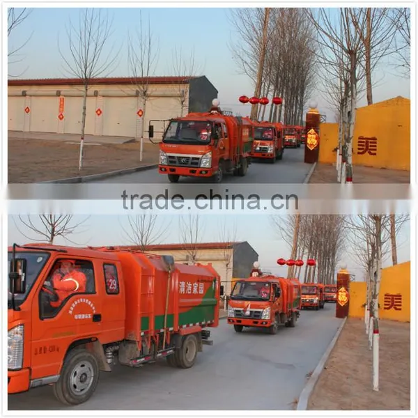 7 Cbm Compression Type Garbage Truck for Sale photo-2