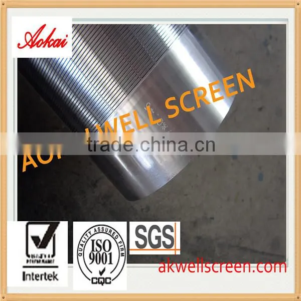 6 5/8 Johnson Pipe Based Wedge Wire Oil Well Filter for Water Well photo-2
