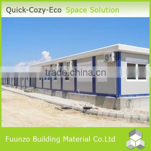 Anti Earthquake Quick Assembly Panelized Economical Temporary House in Worksite photo-3
