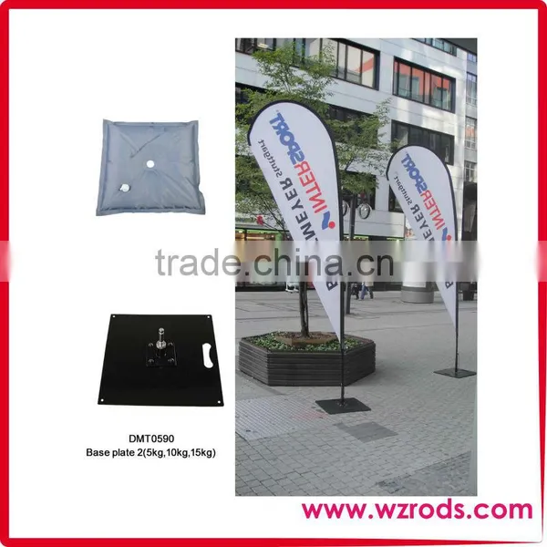 Base Plate for Flying Teardrop Flag Banner Feather Beach Flag photo-5