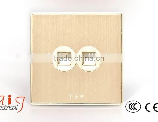 China Factory Direct Sale 2015 Newest UK Double Computer Socket,British Style Socket photo-4