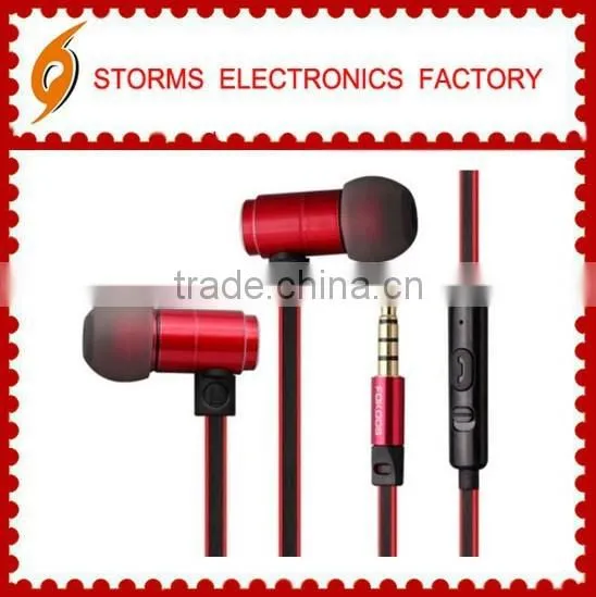 Stereo TPE Patent Ear Earphones&earbuds With Mic and Volome in Retail Packaging photo-2