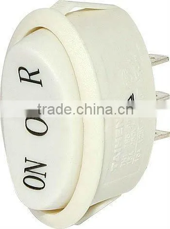 3pin Mini Rocker Switch Chzjcz*1-/Rocker Switch 2/*-122/*-/ *-12 Oval Ellipse With Lighted photo-4