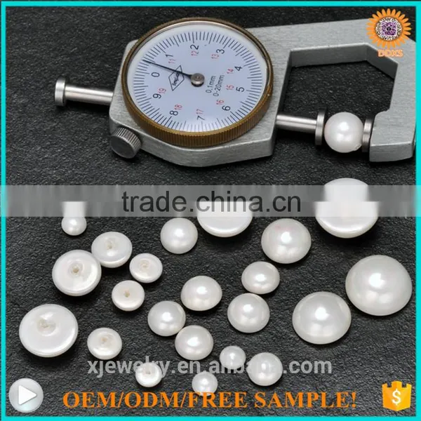wholesale loose half pearl 8mm