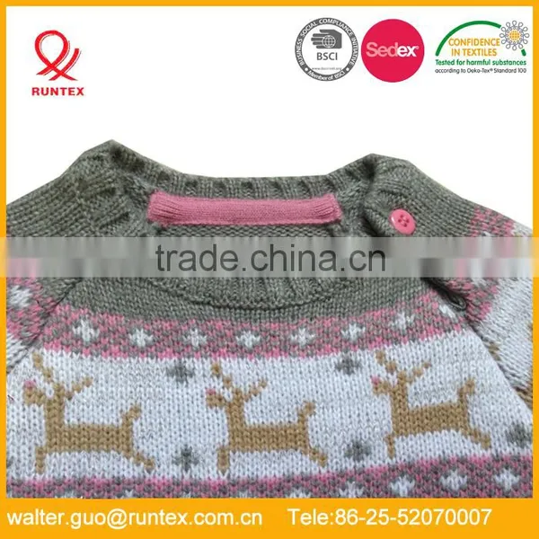 Runtex Baby Girl's Novelty Knitted Jumper RT-8145 photo-3