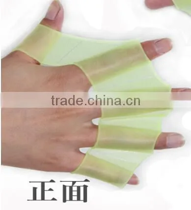High Quality Silicone Swimming Hand Webbed , Swimming Hand Flippers , Silicone Water Gear Paddles photo-3