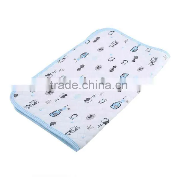 Portable Bamboo Waterproof Infant Contoured Changing Pad photo-5