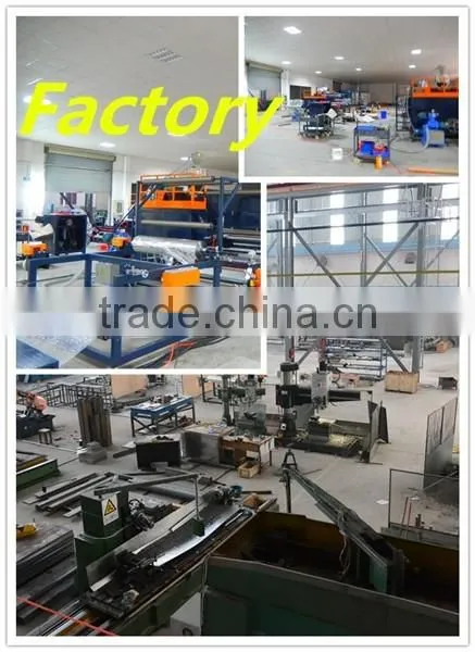 2015 1.2m 7 Layer Air Bubble Film Extrusion Line photo-5