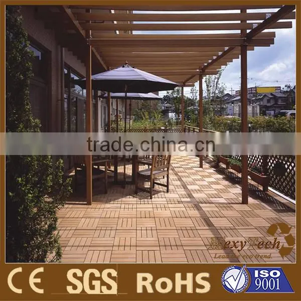 China Hot New Wood Composite Wooden Outdoor Pergola Gazebo