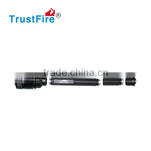 CREE Flashlight 8000LM Rechargeable Flat Lens Led Hiking Flashlight TrustFire X100 Camping Flashlight With CE FCC Certification photo-6