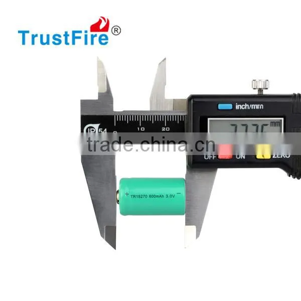 TrustFire CR2 Digital Battery 600mAh 3.0V Lithium-ion Batteries photo-2