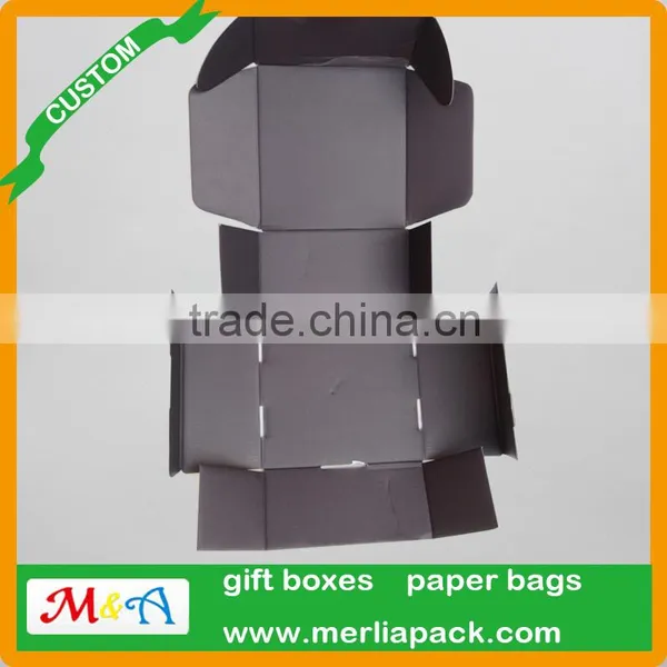 F Flute Double Side Printing Corrguated Box Jewelry Set Recycled Boxes photo-3