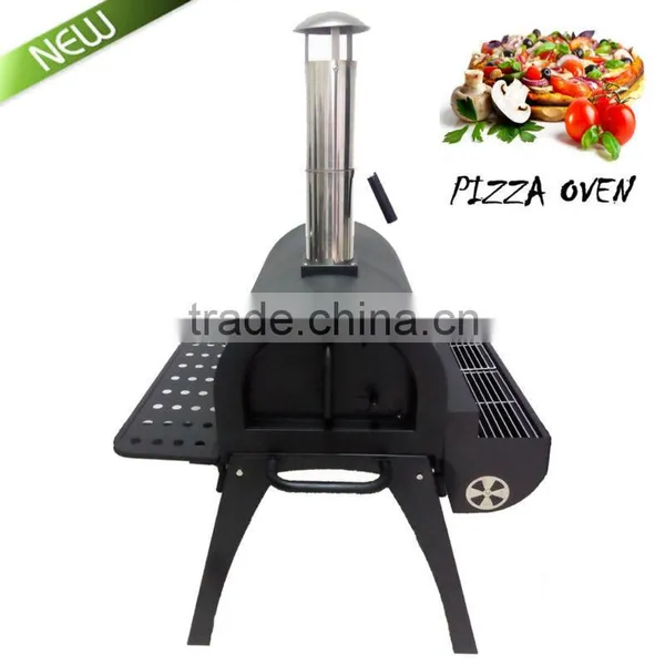 Outddor Wood Fired Pizza Oven BBQ Grill photo-6