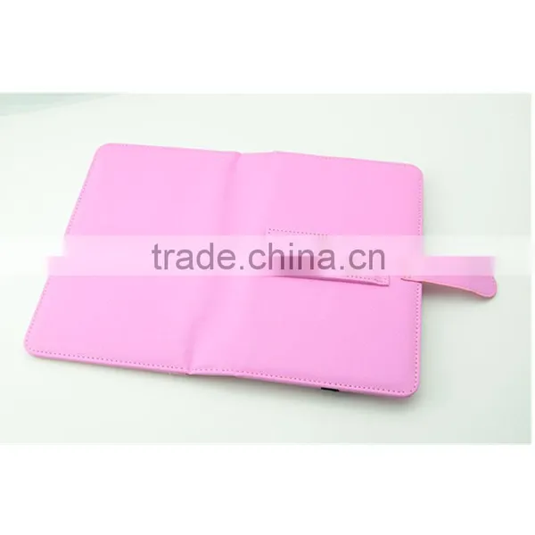 Universal pu Leather Tablet Case Cover for Lenovo Thinkpad 8 for Huawei With Keyboard and Elastic Band Strip photo-3