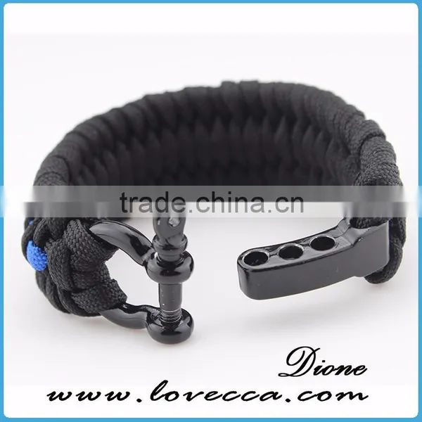 Best Paracord Bracelet Outdoor Camping U Shape Buckle Survival Bracelet photo-6