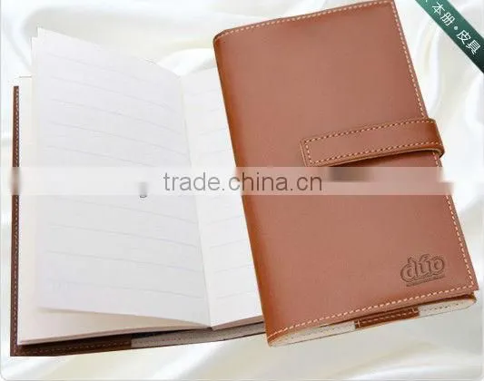 fashion leather notebook