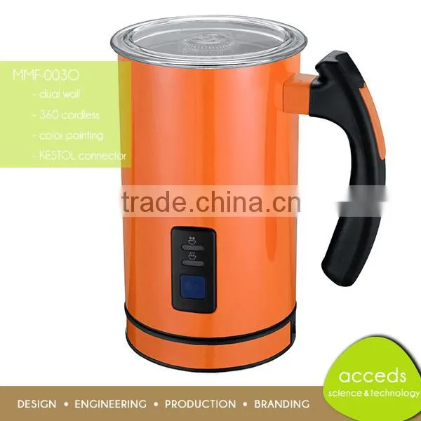 220V Professional Milk Frother Stainless Steel Cappucino Milk Frother