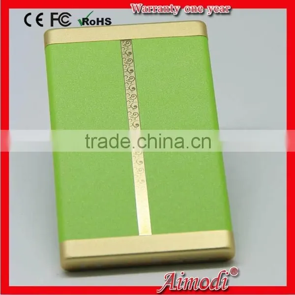 2015 Ultra-thin Credit Card Size Power Bank With Built in Charge Cable Slim Power Banks photo-3