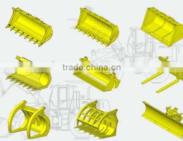 Chinese OEM High Quanlity 7Ton Bigger Bucket 10 CMB For SDLG LG978/LG979 Wheel Loader photo-3