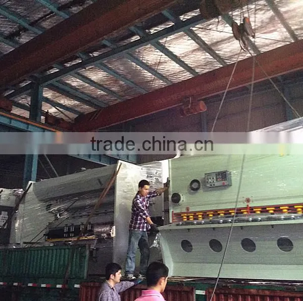Qc12y-6x3200 Hydraulic Shearing Machine Cnc Metal Shear Machine Guillotine Metal Shears photo-5