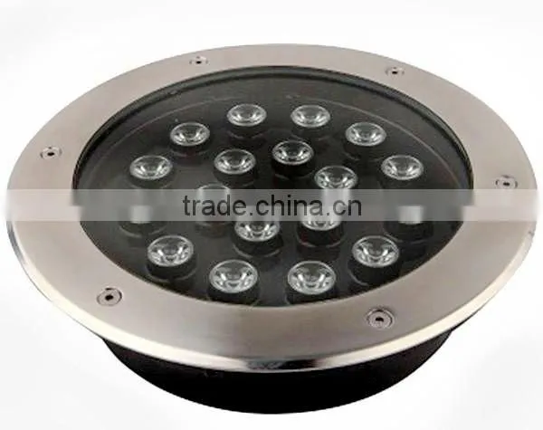 High Power Round LED Inground Light 18W RGB Led Underground Light For Outdoor photo-3