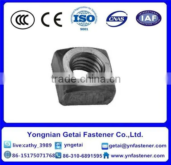 Square Nuts DIN928 Carbon Steel M10 Hot Dip Galvanizing photo-5