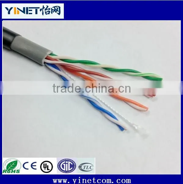 Factory Price Cat 6 Unshielded Ethernet Cable , Pure Copper Conductor, UTP, 305M photo-4