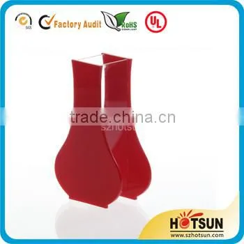 12 years experience cheap acrylic flower vases