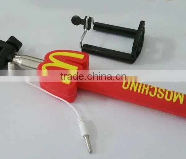 Hot Selling Cartoon Selfie Monopod Stick With Shutter Button Remote Control Phones Selfie Stick photo-2