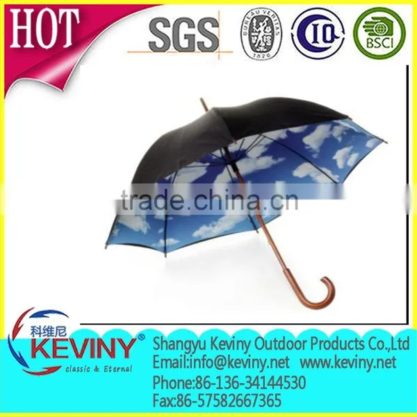 High Quality Straight Umbrella Double Layers Umbrella OEM Design Customs Logo Printing Manufactured in China Paraguas Factroy photo-3