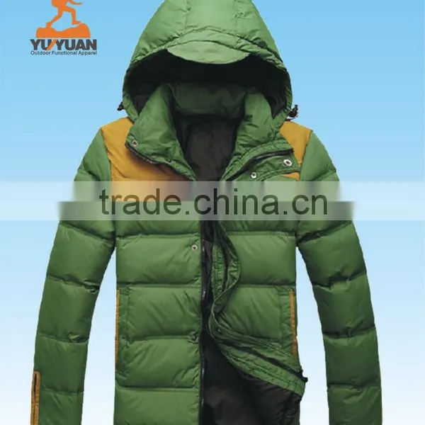Popular Style!!! High Quality Mens Hoodie Winter Functional Down Wear Jackets