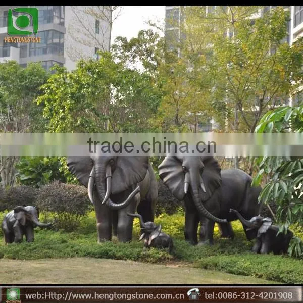 Elephant Sculpture Lifesize Bronze Sculpture