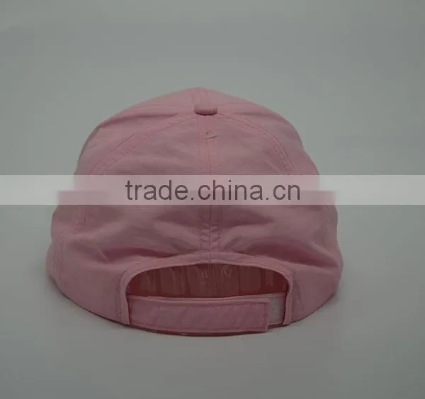 PINK COLOR BASEBALL CAP, BLANK COTTON PINK HATS photo-3