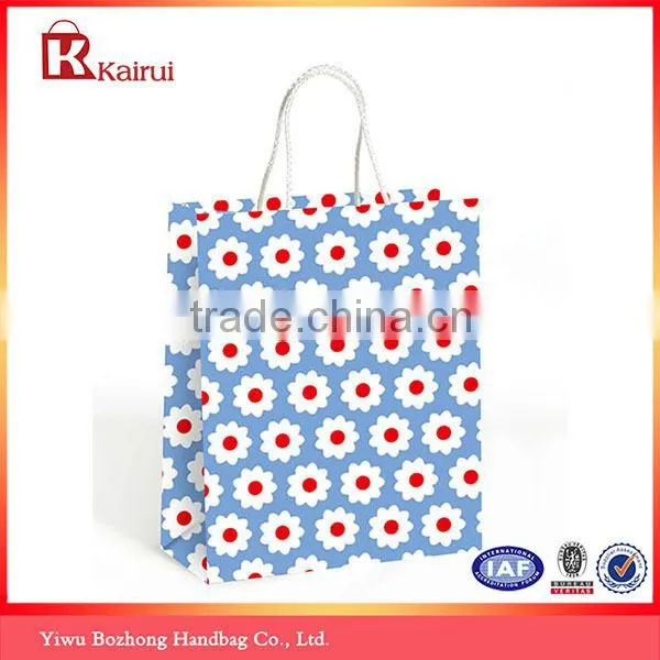Fully Stocked Factory Supply Printed Kraft Paper Bag photo-3