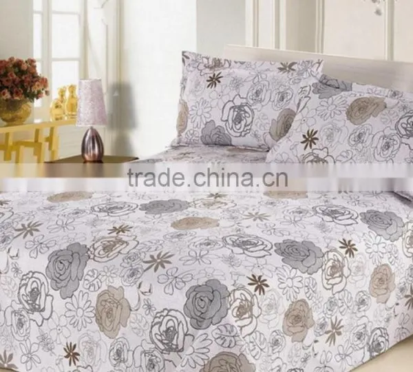 Microfiber 100% Polyester Fabric Soft Brushed Fabric Printing Bedsheet Fabric of China photo-3