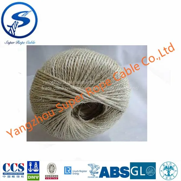 Sisal Twine，Hemp Sisal Packing Rope Twine，Sisal Rolls Sisal Twine in Roll，Twisted Sisal Rope Baler Twine photo-5