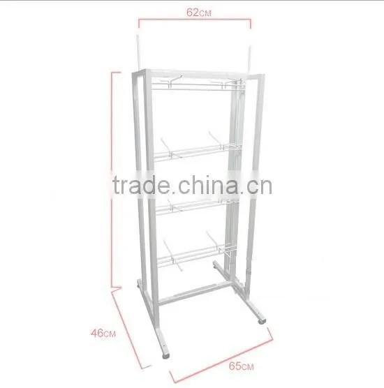 China Metal Retail Store Fixture, Guangdng Garment Rack Supplier, Floor Display Shelves, Coat Stand photo-2
