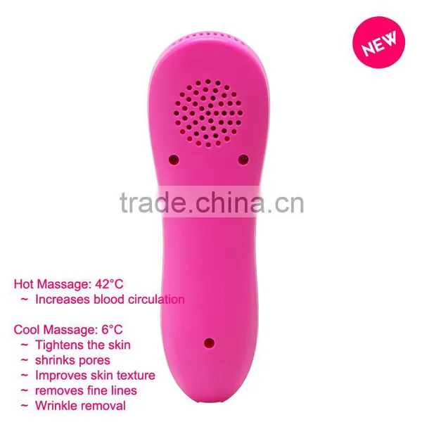 Korea and Japan Cold and Hot Sonic With 2015 New Products Best Pimples Removal Face Acne Treatment Machine photo-3