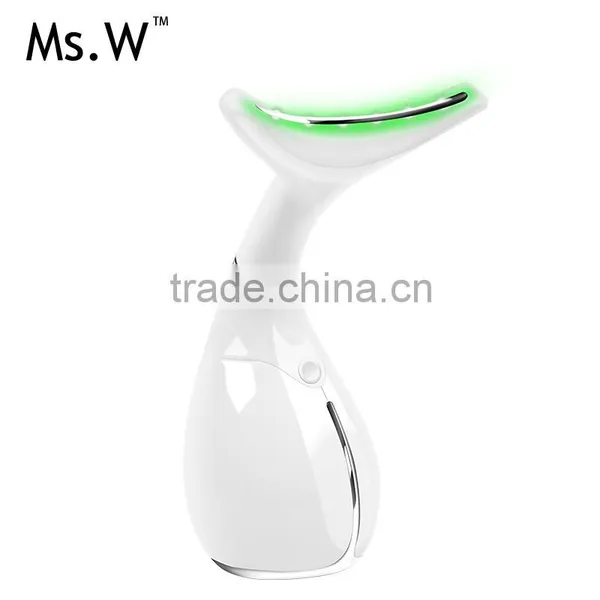 Patent Mini Handheld Ionic Electric Massage Machine for Neck With USB Chargeable Cable photo-3
